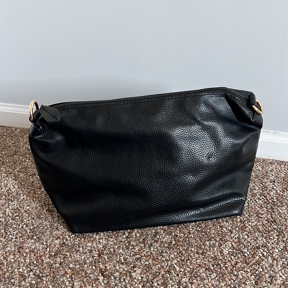 2/$60 Women Multi-way Faux Leather Shoulder Bag W/ Pouch 2PCs - Picture 2 of 6